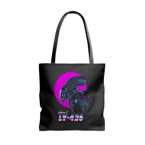 Lv Four Two Six Warrior Xenomorph Tote Bags