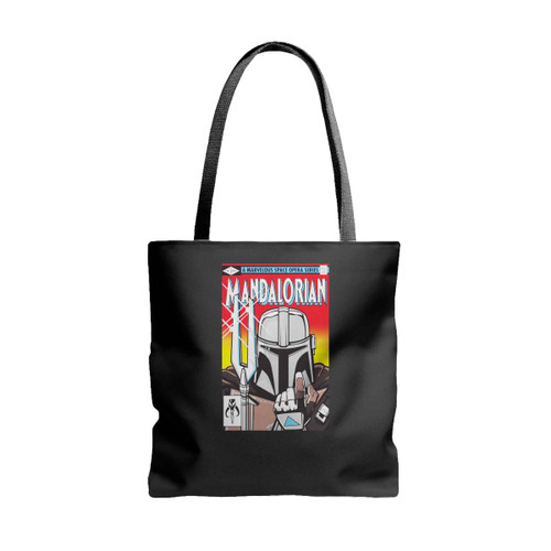 Mandaloria Comic Tote Bags
