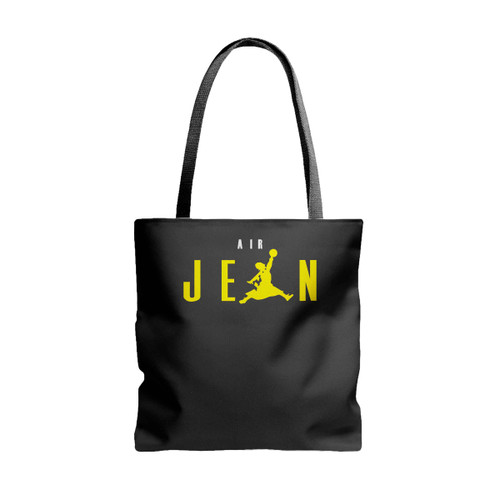 March Madness Chicago Loyola University College Basketball Sister Jean Air Jean Tote Bags