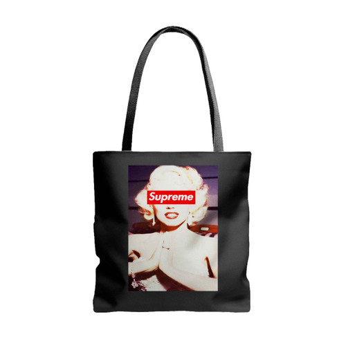 Marilyn Monroe Supreme One Tote Bags