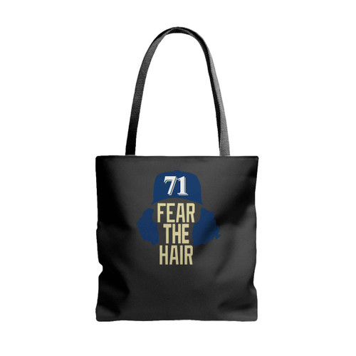 Milwaukee Hader Fear The Hair Tote Bags