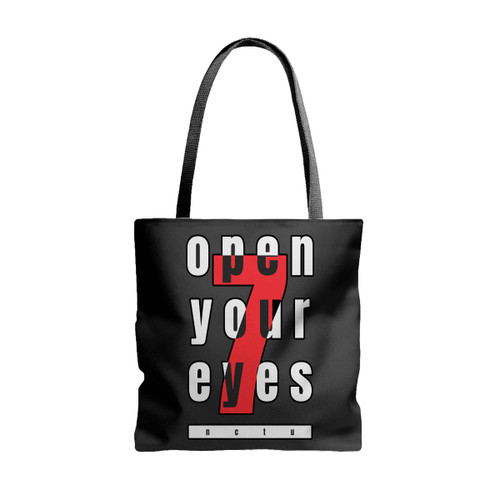 Nct Nctu Open Your Eyes Tote Bags