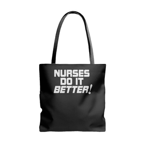 Nurses Do It Better Robert Plant Led Zeppelin Jimmy Page Medical Doctor Hostipal 70S Classic Rock Tote Bags