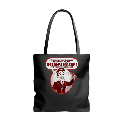 Occam Razor Tote Bags