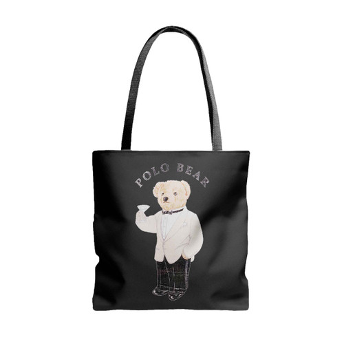 Polo Bear Auctioneers Tote Bags