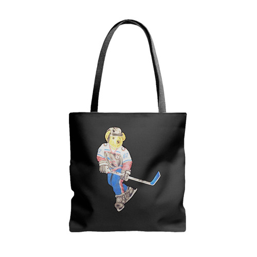 Polo Bear Hockey Tote Bags