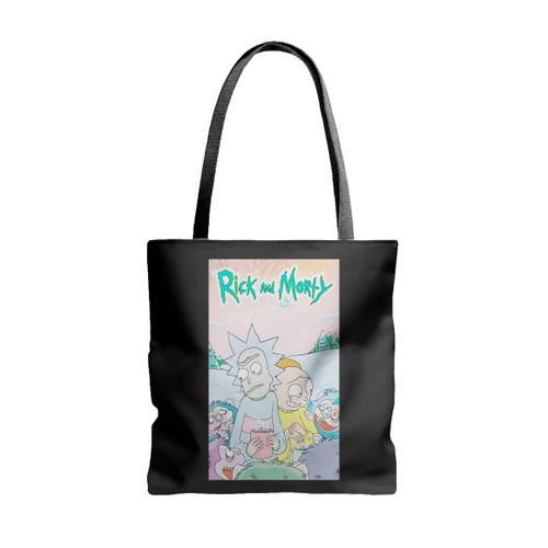 Rick And Morty Winter Is Coming Tote Bags