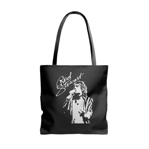 Rod Stewart English Rock Singer Tote Bags
