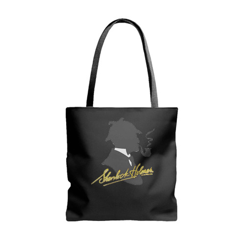 Sherlock Holmes Logo Tote Bags