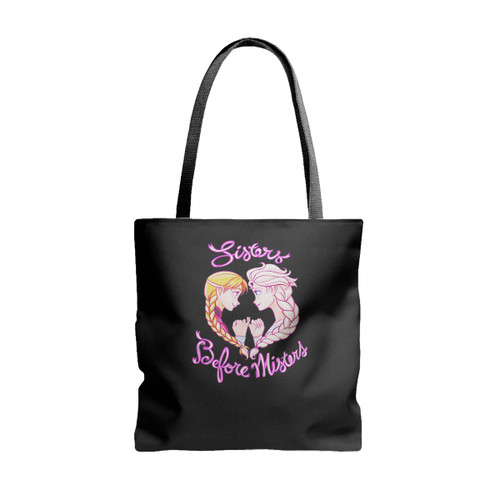 Sisters Before Misters Tote Bags