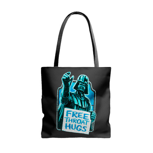 Star Wars Darth Vader Throat Hugs Tote Bags