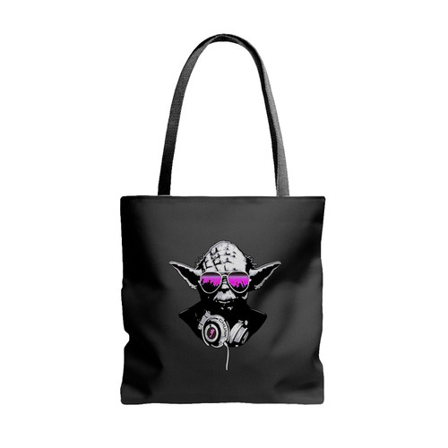 Star Wars Dj Yoda Tote Bags