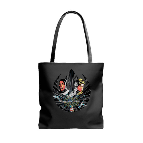 Star Wars The Force Awakens Fan Art Illustrations Tote Bags