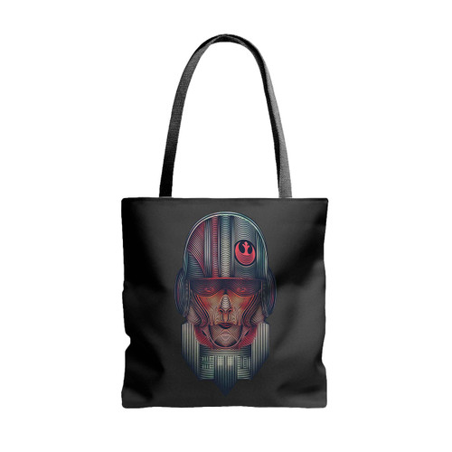 Star Wars The Force Awakens Resistance Army Illustrations Fan Art Tote Bags