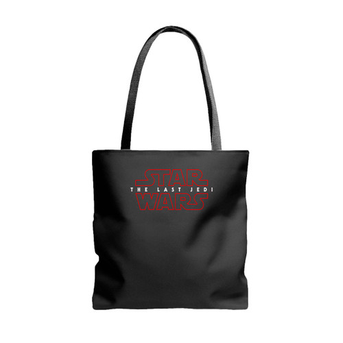 Star Wars The Last Jedi Title Tote Bags