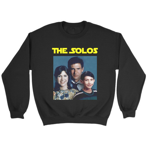 The Solos Family Portrait Han Solo Princess Leia Sweatshirt