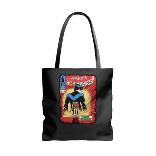 The Amazing Boy Wonder Tote Bags