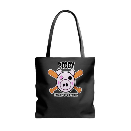 The Game Piggy Family Portrait Roblox Piggy Kids Tote Bags