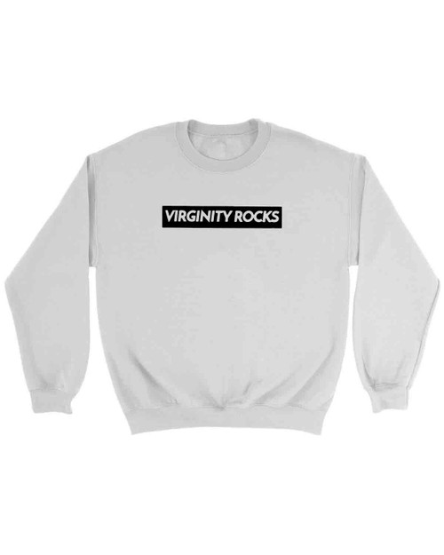 Virginity Rocks Logos Sweatshirt