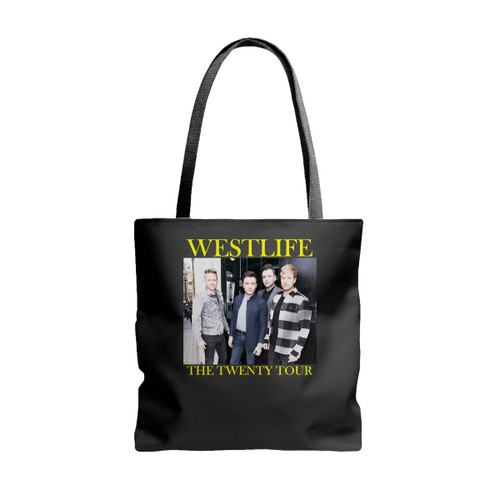 Westlife The Twenty Tour 2019 Tote Bags