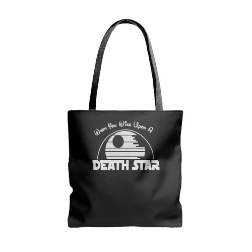 When You Wish Upon A Death Star Tote Bags