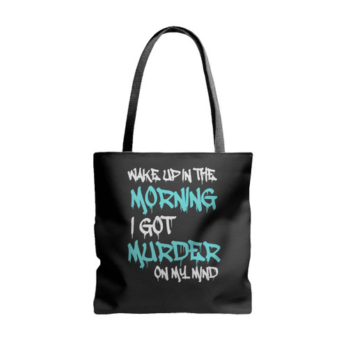 Ynw Melly Murder On My Mind Ann Vectorized Tote Bags