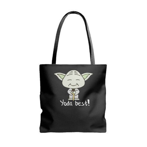 Yoda Best Pun Tote Bags