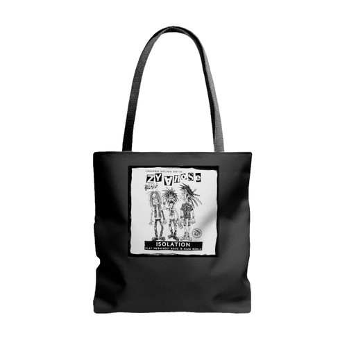 Zyanose Isolation Poster Tote Bags