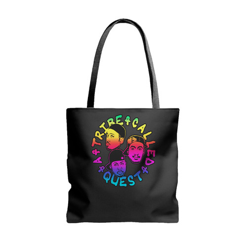 A Tribe Called Quest Atcq Photo Logo Rap Hip Hop Music Tote Bags