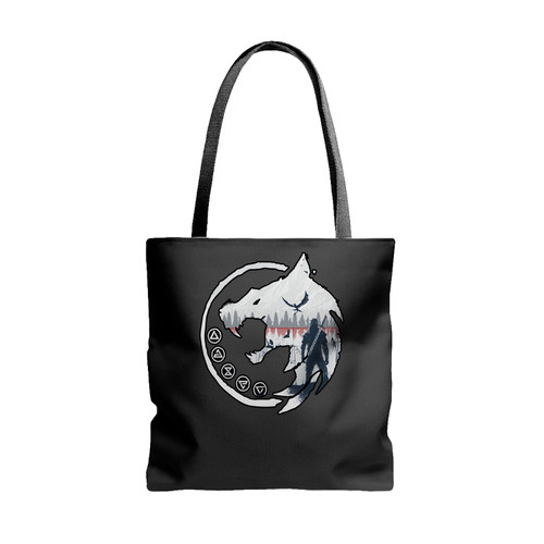 A Witcher Tale Tote Bags