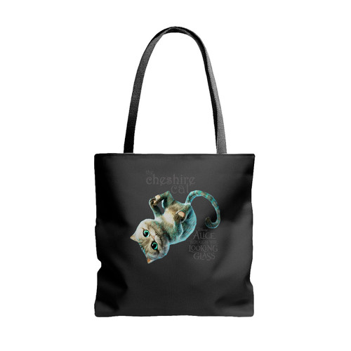 Alice Through The Looking Glass Cheshire Cat Tote Bags