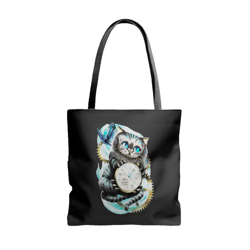 Alice Through The Looking Glass Icon Tote Bags