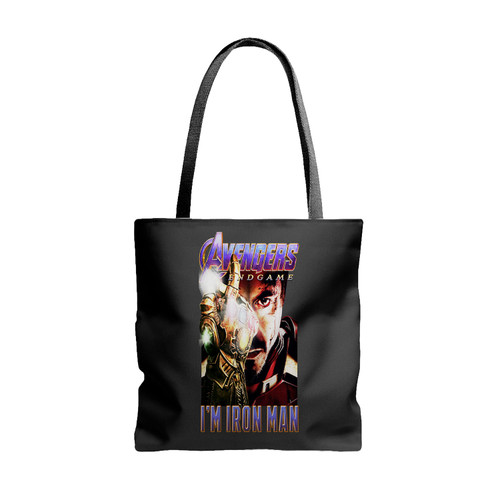 And I Am Iron Man Tote Bags