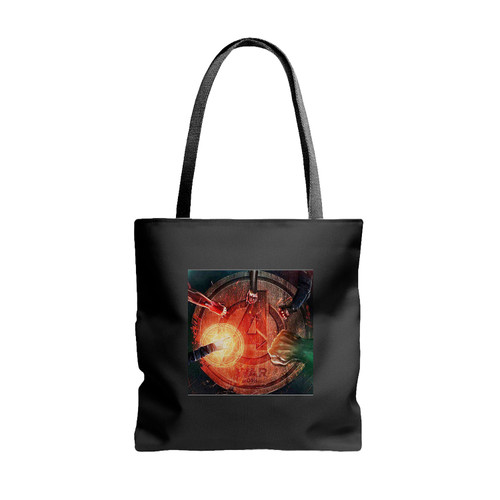 Avenger War Logo Tote Bags