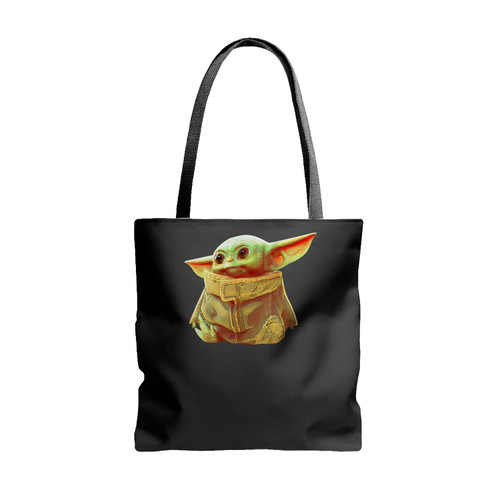 Baby Yoda Star Wars Tote Bags