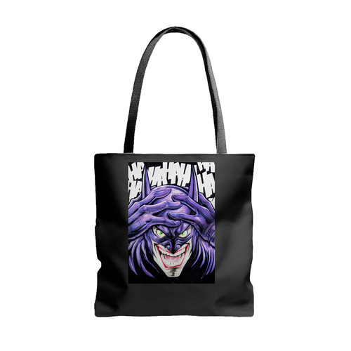 Batjoker Batman To Joker Tote Bags