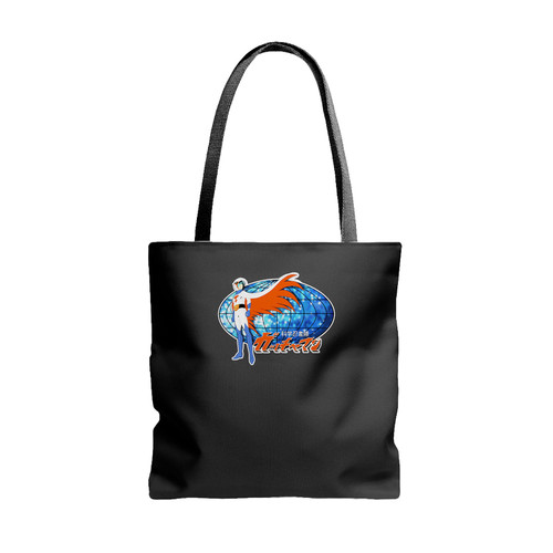Battle Of The Planets Gatchaman Ken The Eagle Tote Bags