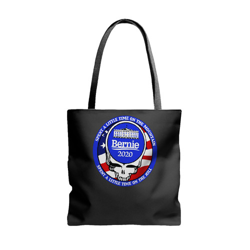 Bernie Sanders The Grateful Dead Burlington Vermont Tote Bags