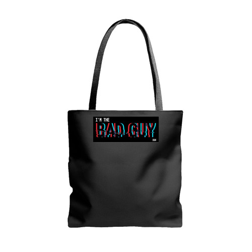 Billie Eilish Im The Bad Guy Tote Bags