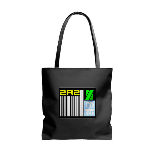Blade Runner Licence 2R2 Plate Tote Bags Blade Runner Licence 2R2 Plate Tote Bags