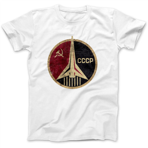Cccp Russian Soviet Ussr Man's T-Shirt Tee