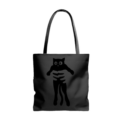 Cat Tattoo Kitten Cute Funny Tote Bags