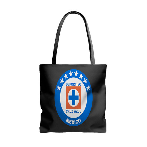 Cruz Azul De Mexico Futbol Soccer Tote Bags