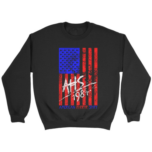 American Horror Story Usa Flag Art Ahs 1984 Sweatshirt