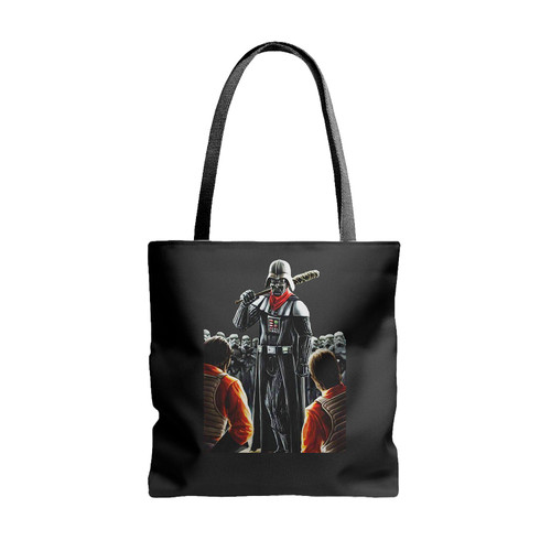 Darth Vader Negan Walking Dead Tote Bags