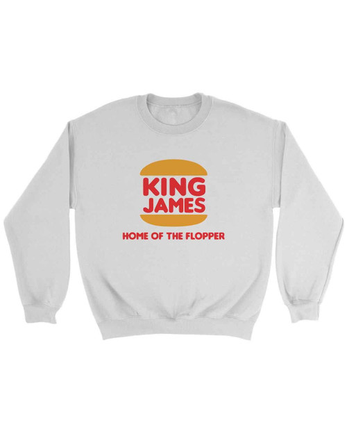 King James Home Of The Flopper Sweatshirt