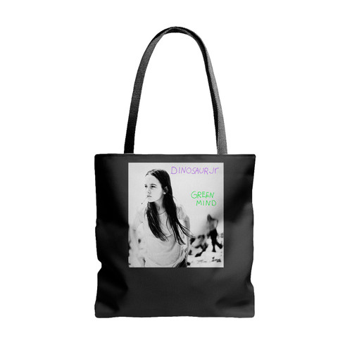 Dinosaur Jr Green Mind Smoking Girl Rock Music Vintage Tote Bags