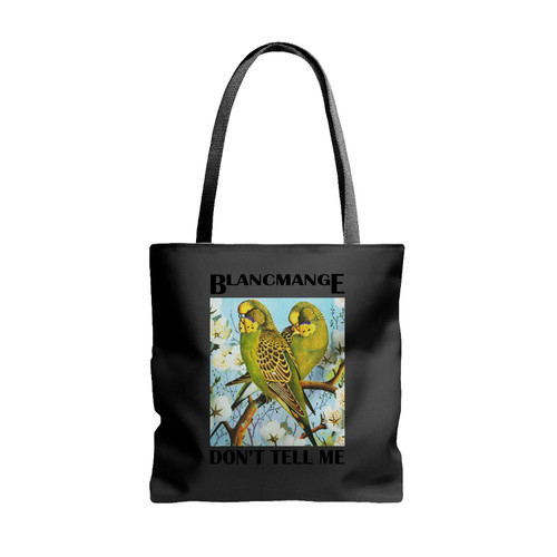 Dont Tell Me Blancmange Synth Pop 80S Vintage Cool Design Tote Bags