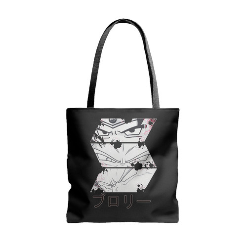 Dragon Ball Z Broly Eyes Tote Bags