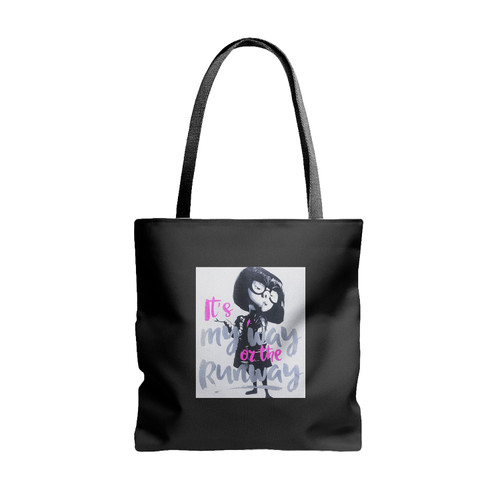 Edna Mode Fashion For Incredibles 2 Tote Bags